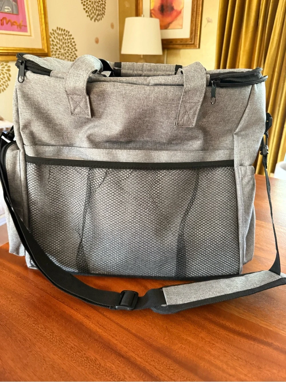 Unisex Gray Travel Bag – Gray Travel & Everyday Carry